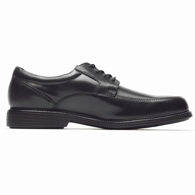 Sapatos Oxfords Rockport Charles Road Apron Toe Homem Pretas PT-14239